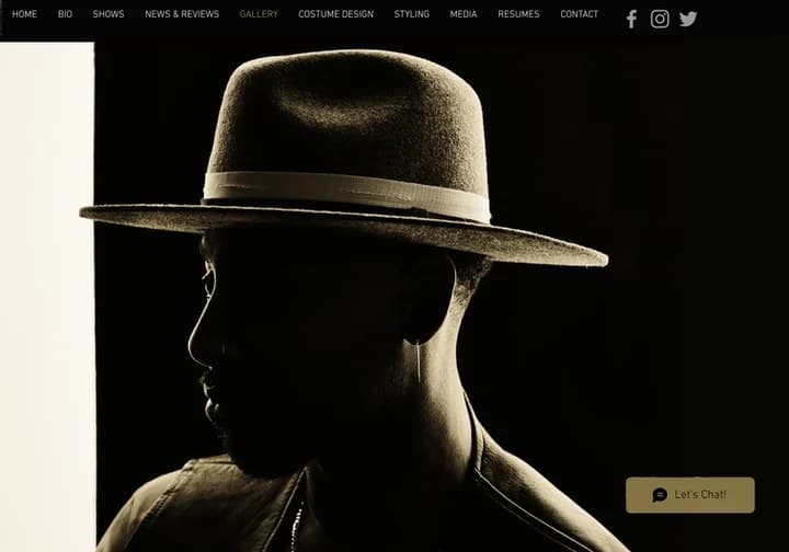 Artist website